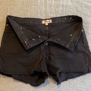 Black Madewell Demin Shorts